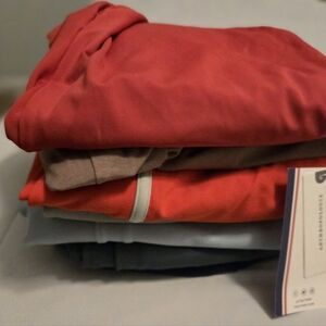 Variety Of Leggings Including Lululemon And Athleta.